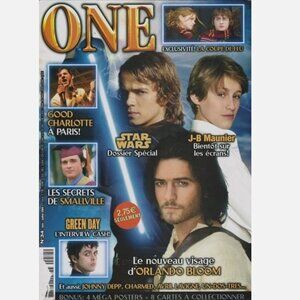 ONE Magazine 2005 SMALLVILLE Emma Watson SHANNEN DOHERTY Green Day Orlando Bloom